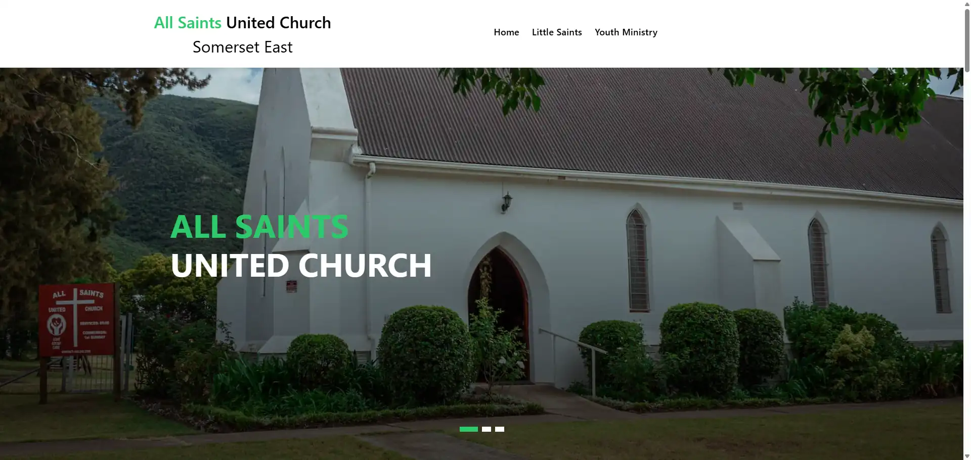 All Saints United Church Website